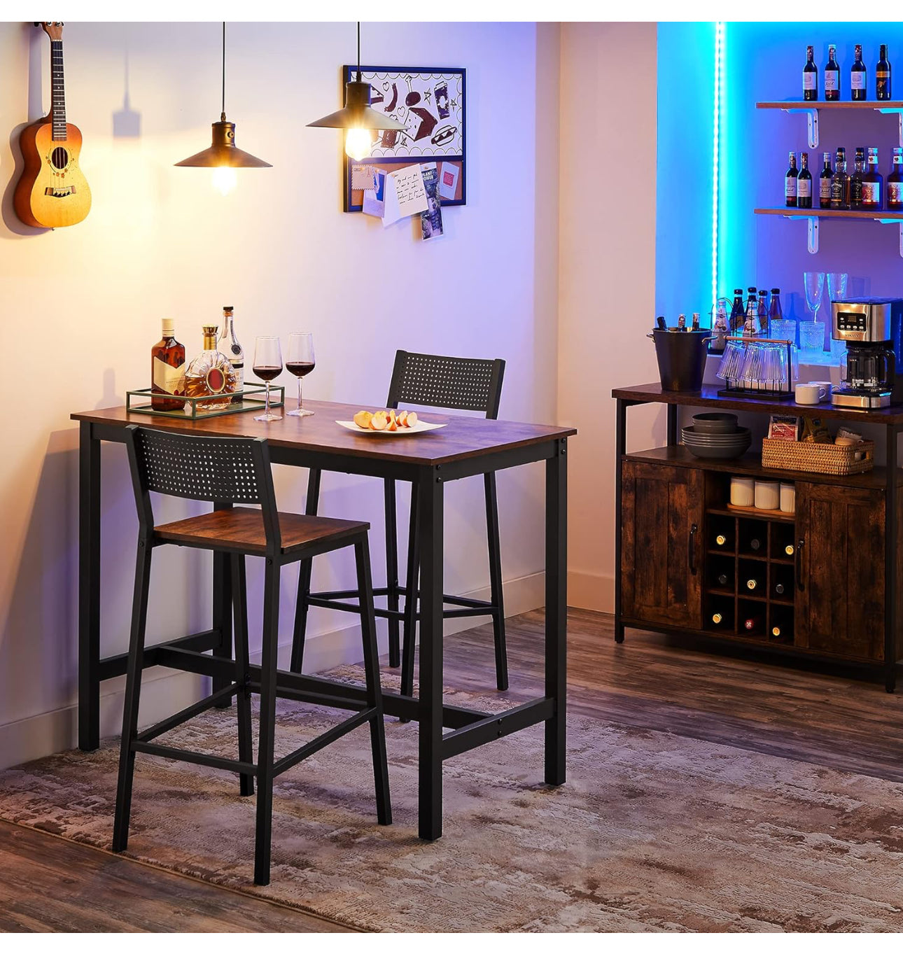 Breakfast Kitchen Bar Stool Set of 2
