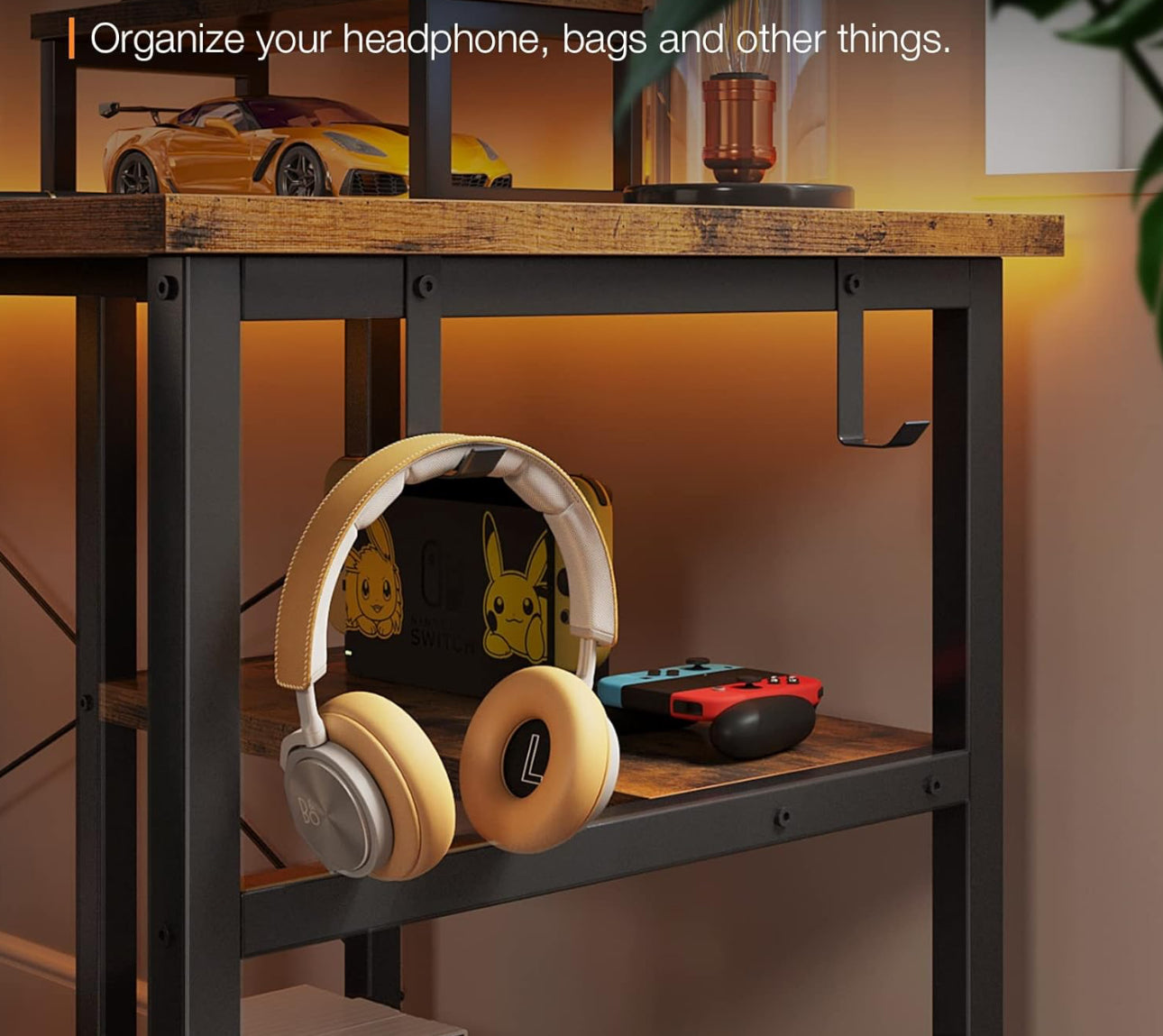 Corner Desk with Storage