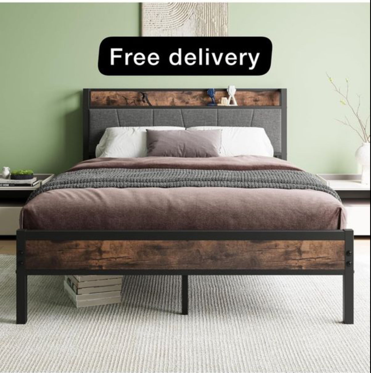 Double Size  Bed Frame