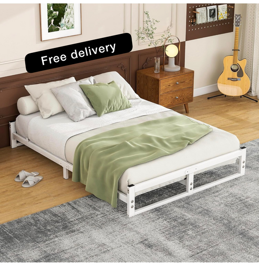 Double Bed Frame,4ft6 Floor Bed Frame Double Bed B