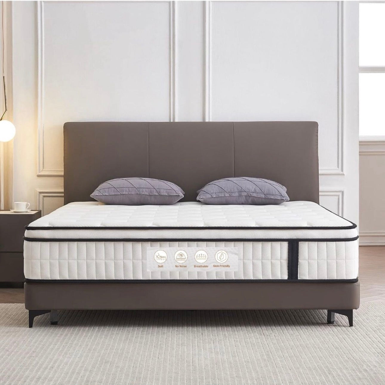 3FT Single Mattress, 10.2 INCH Single Memory Foam Mattress
