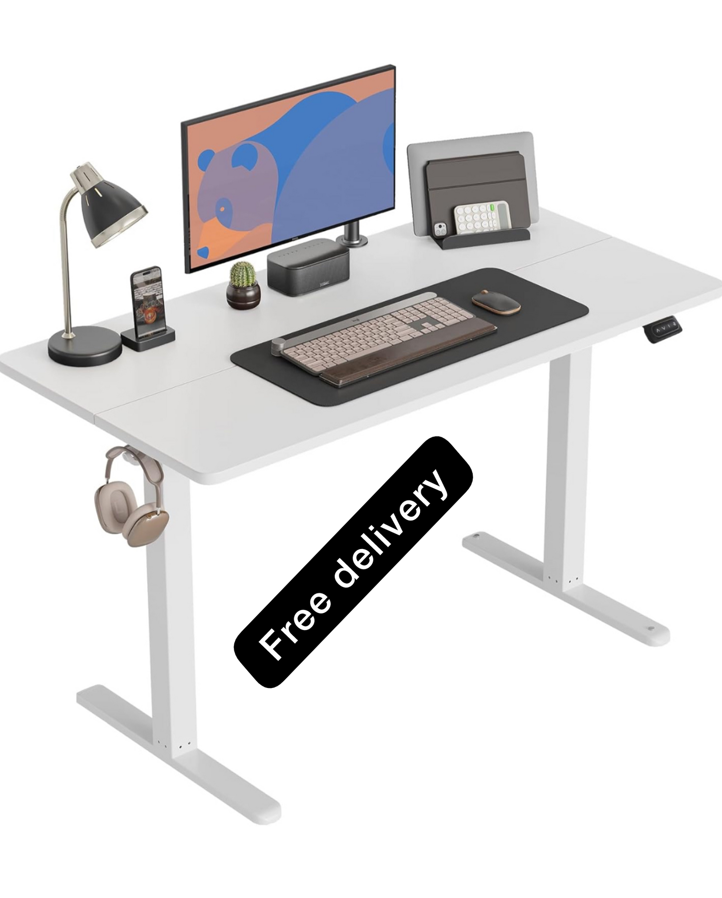 Electric Standing Desk, 100 x 60 cm