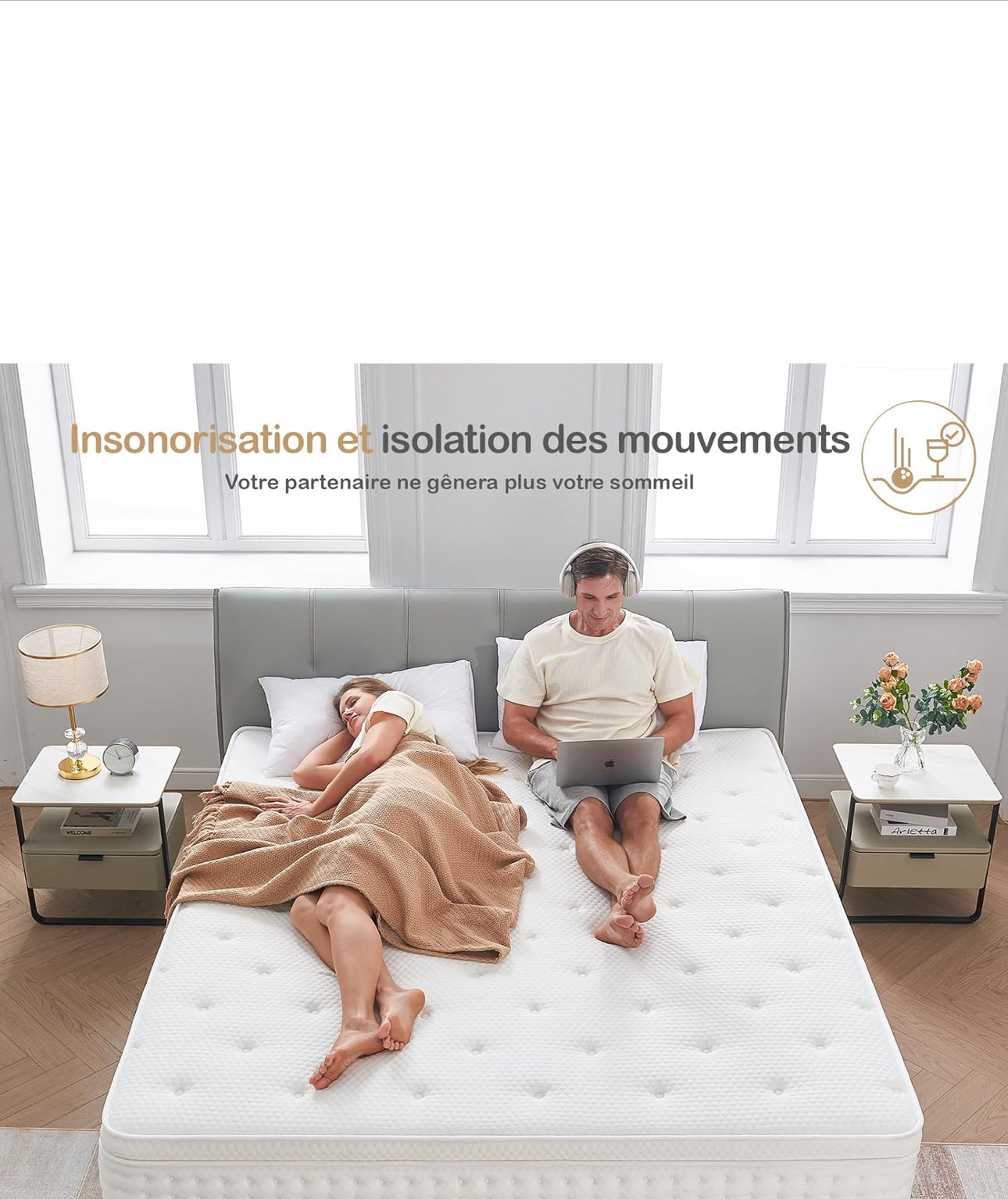 King Size Mattress,10.2 INCH