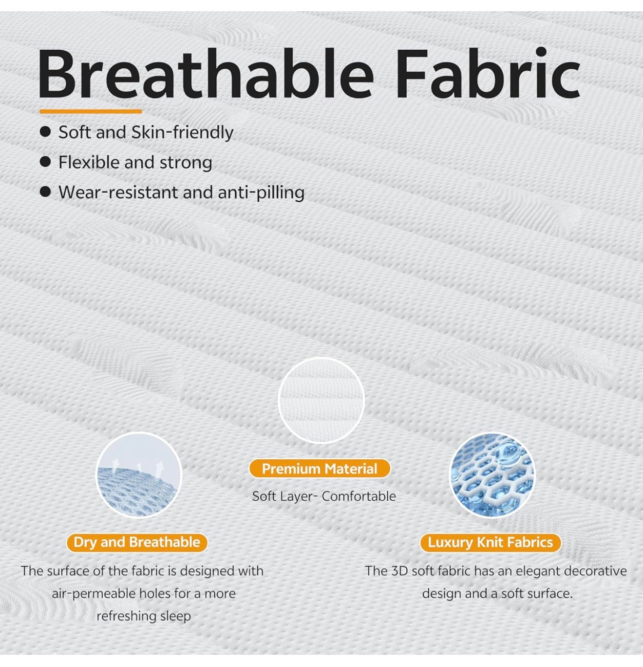 4FT6 Double Mattresses – 25cm Extra Firm Support, Pressure Relief, Breathable Cover, Motion Isolation & Edge Support, OEKO-TEX® Certified, 135x190cm– Pocket Spring