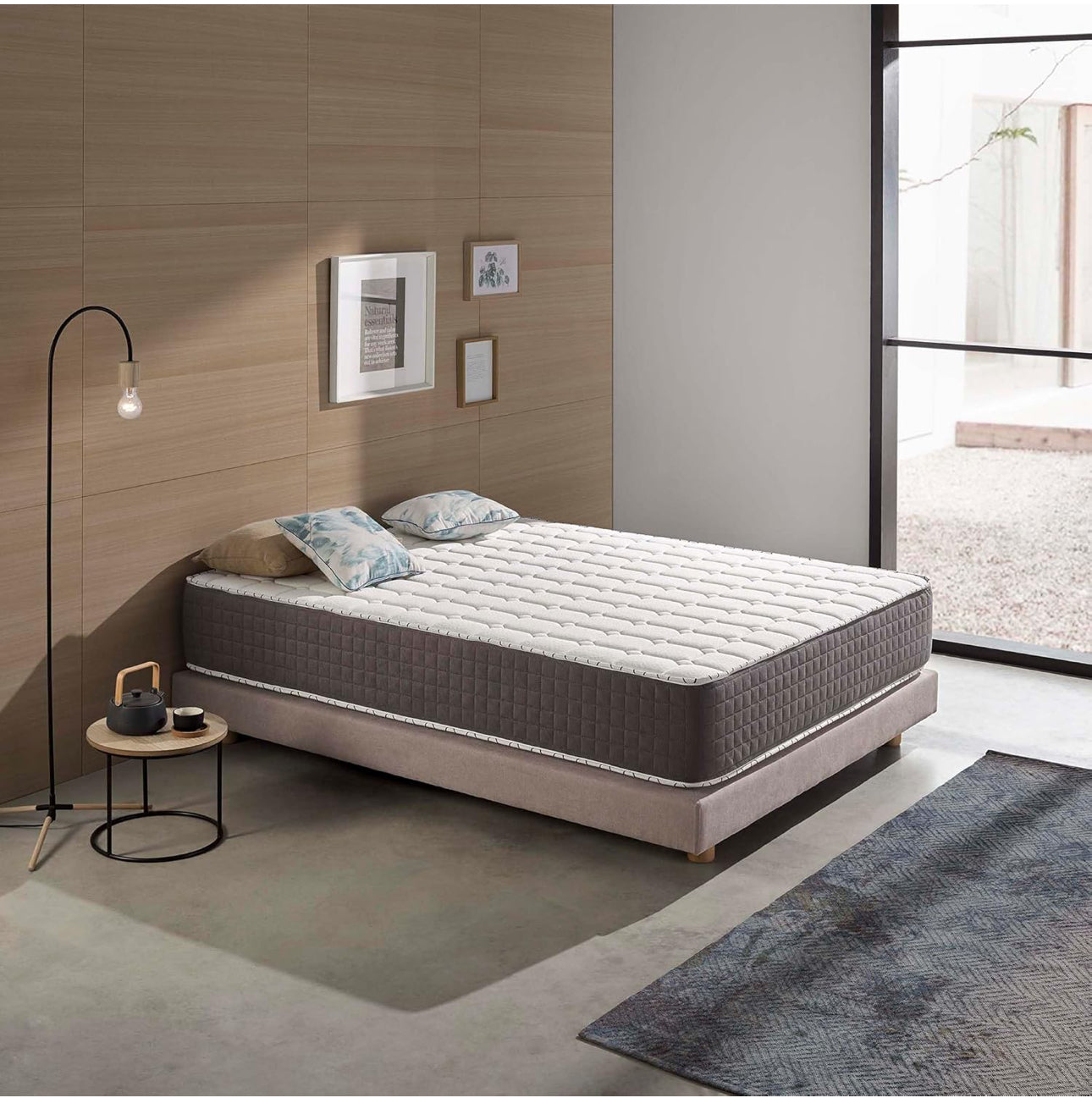 5ft King Size Mattress Memory Foam Mattress 11 Inch Deep Extra Firm Mattress (150x200cm