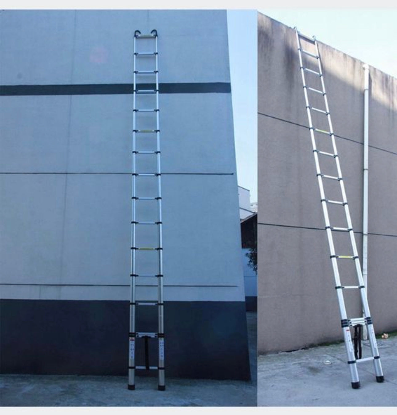 ladder  6,2 m aluminum up to 150 kg