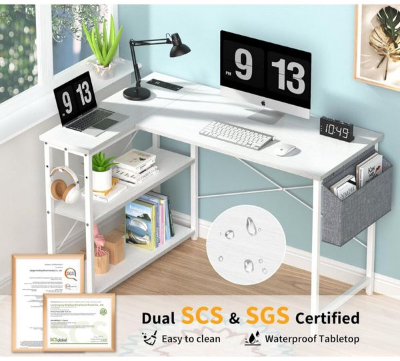 L Shaped Computer Desk