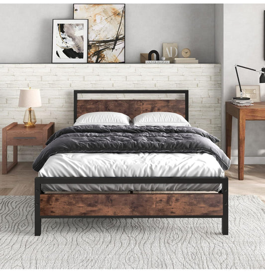 Double Bed Metal