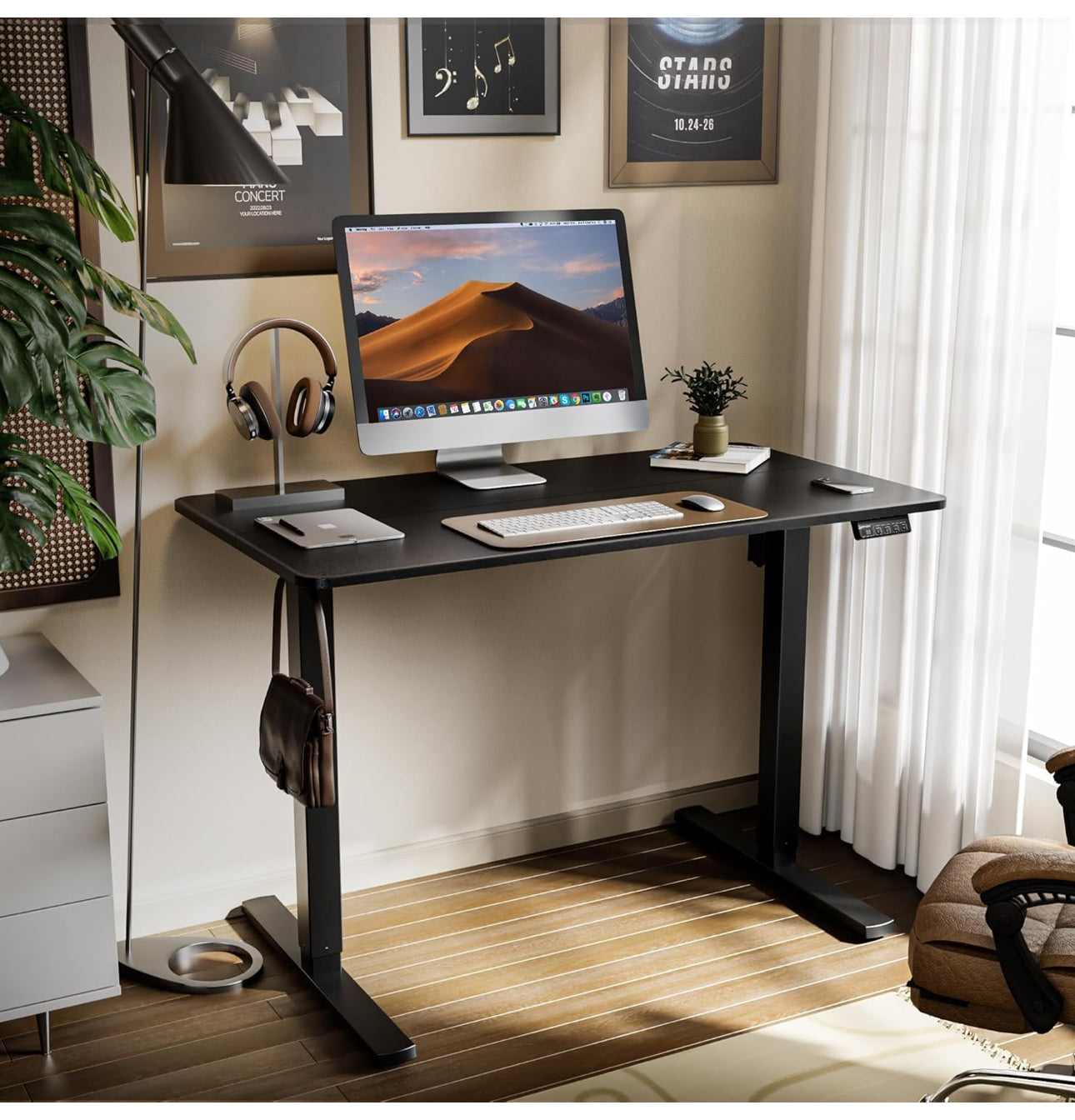 Electric Standing Desk 110x60cm