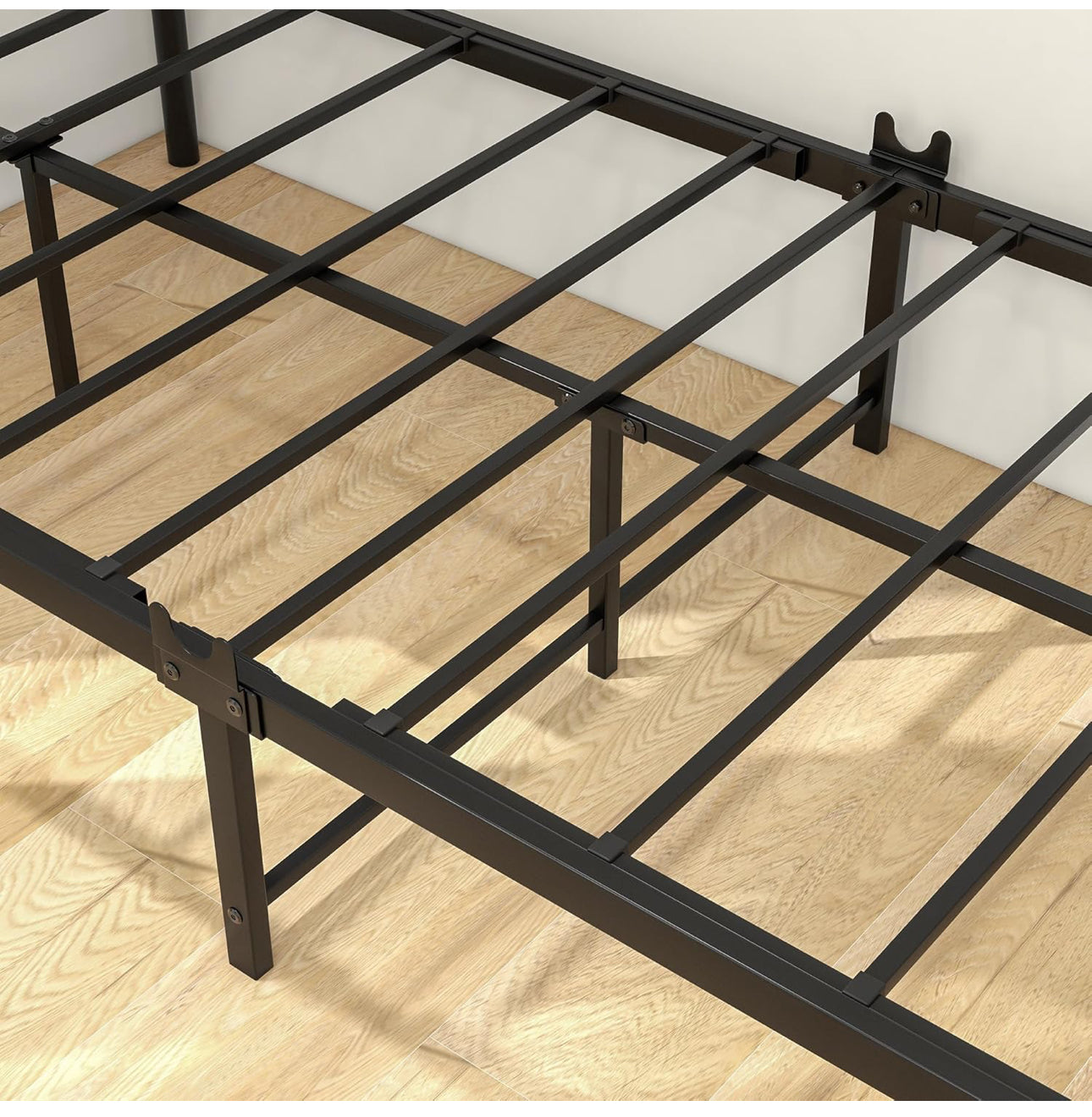 Canopy Bed Frame 3ft Single Size with Ornate European Style