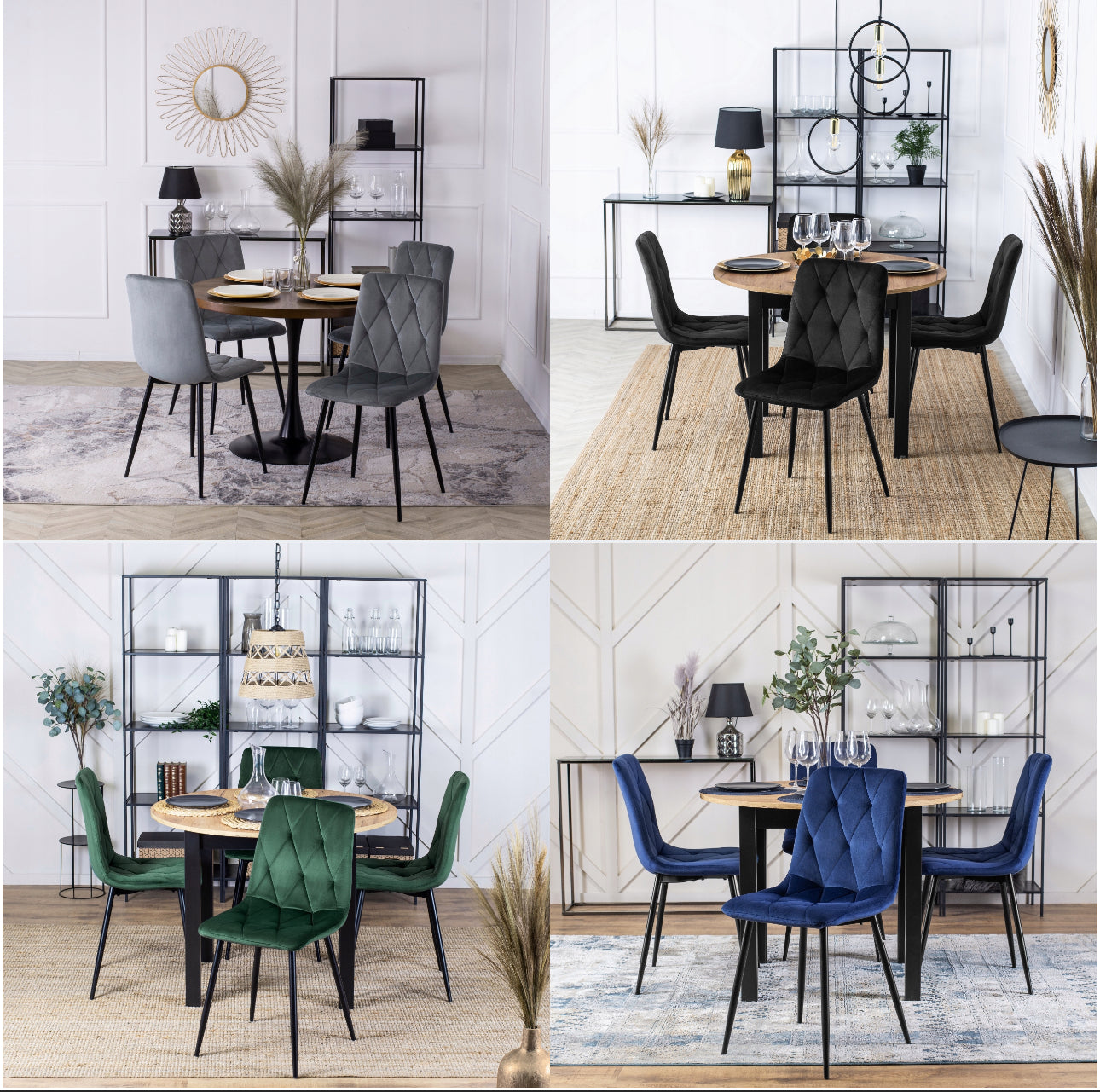 Velvet chair (colors)