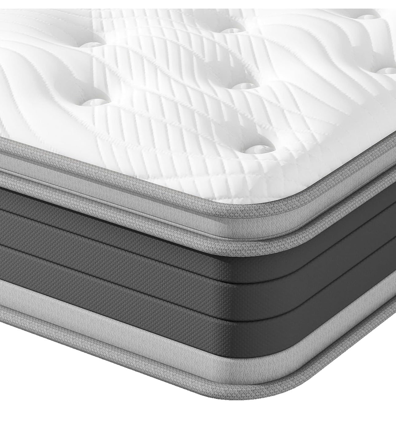 3FT Single Mattress, Sleeping Sprung Mattress Medium