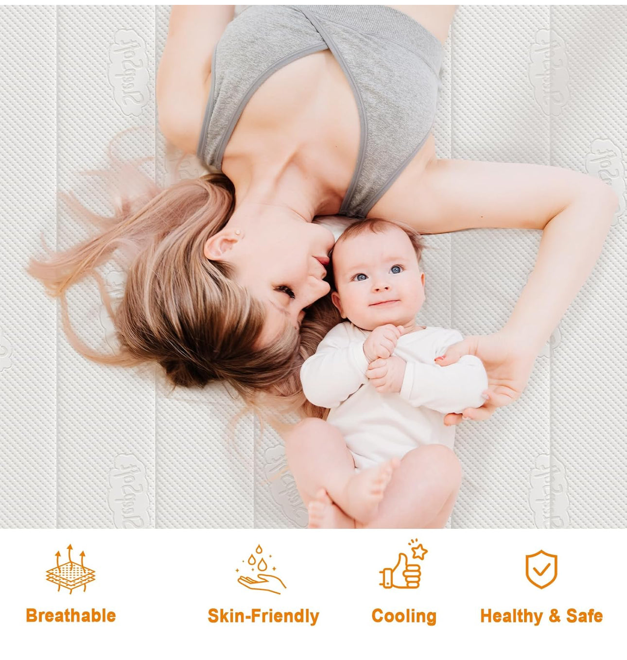 Double Mattress, 10 Inch Hybrid Mattress with OEKO-TEX Certified, Medium Firm Mattresses in a Box, Spring & Memory Foam