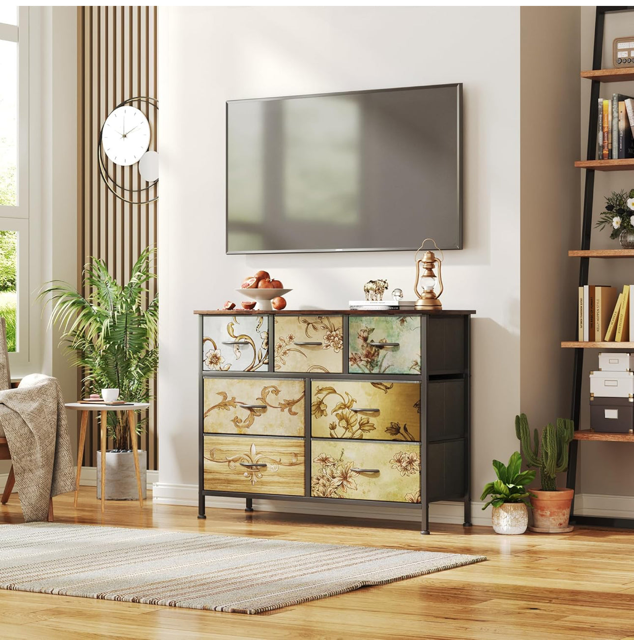Dresser with 7 Drawers for Bedroom