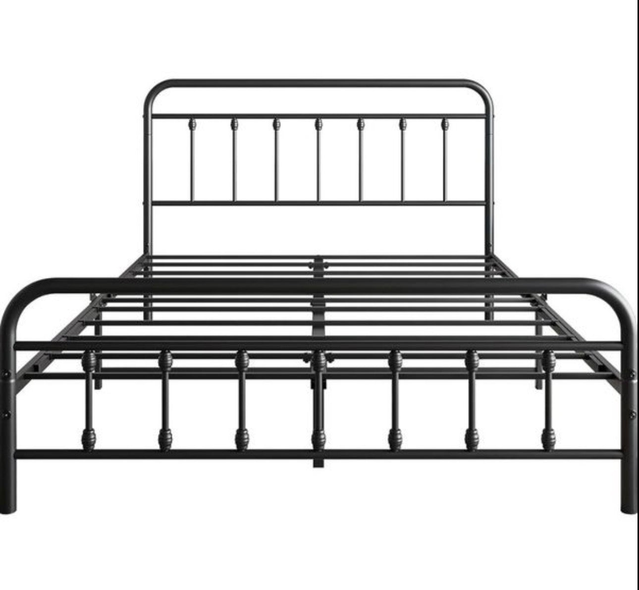King Size Bed Frame with Headboard and Footboard S