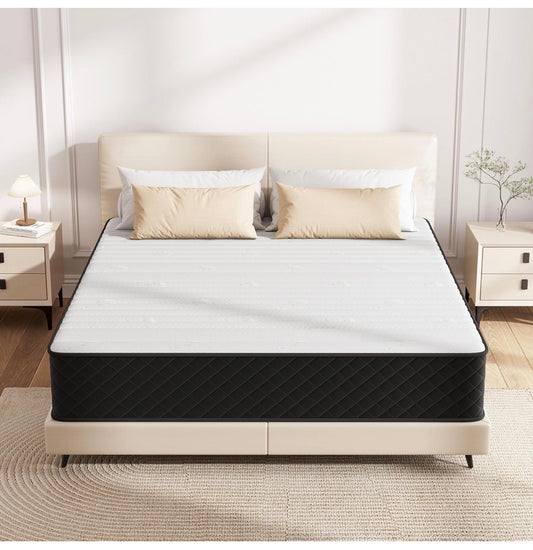 25CM Extra Firm Double Mattresses with Innerspring Hybrid Memory Foam
