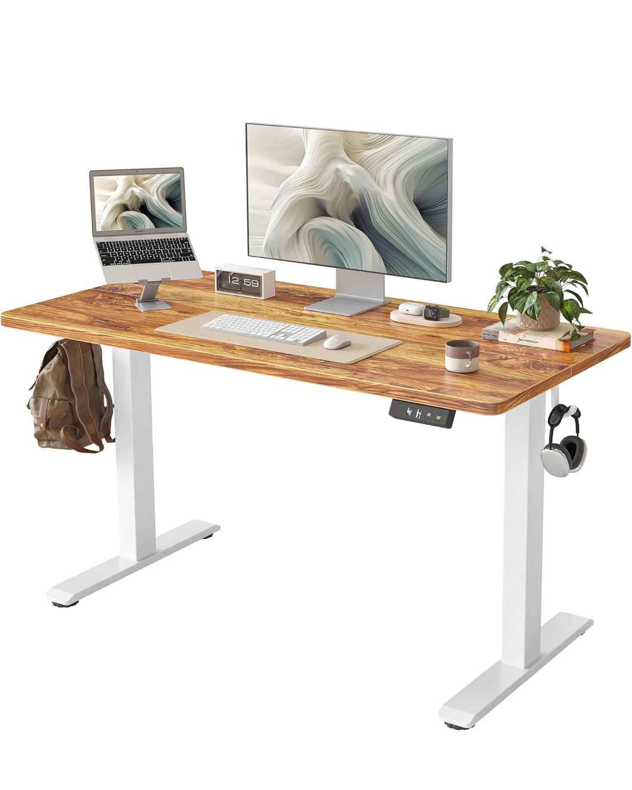 Height Adjustable Electric Standing Desk - 140x60