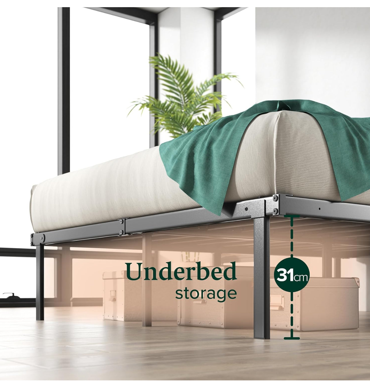 Single Bed frame - Bed 90x190 cm