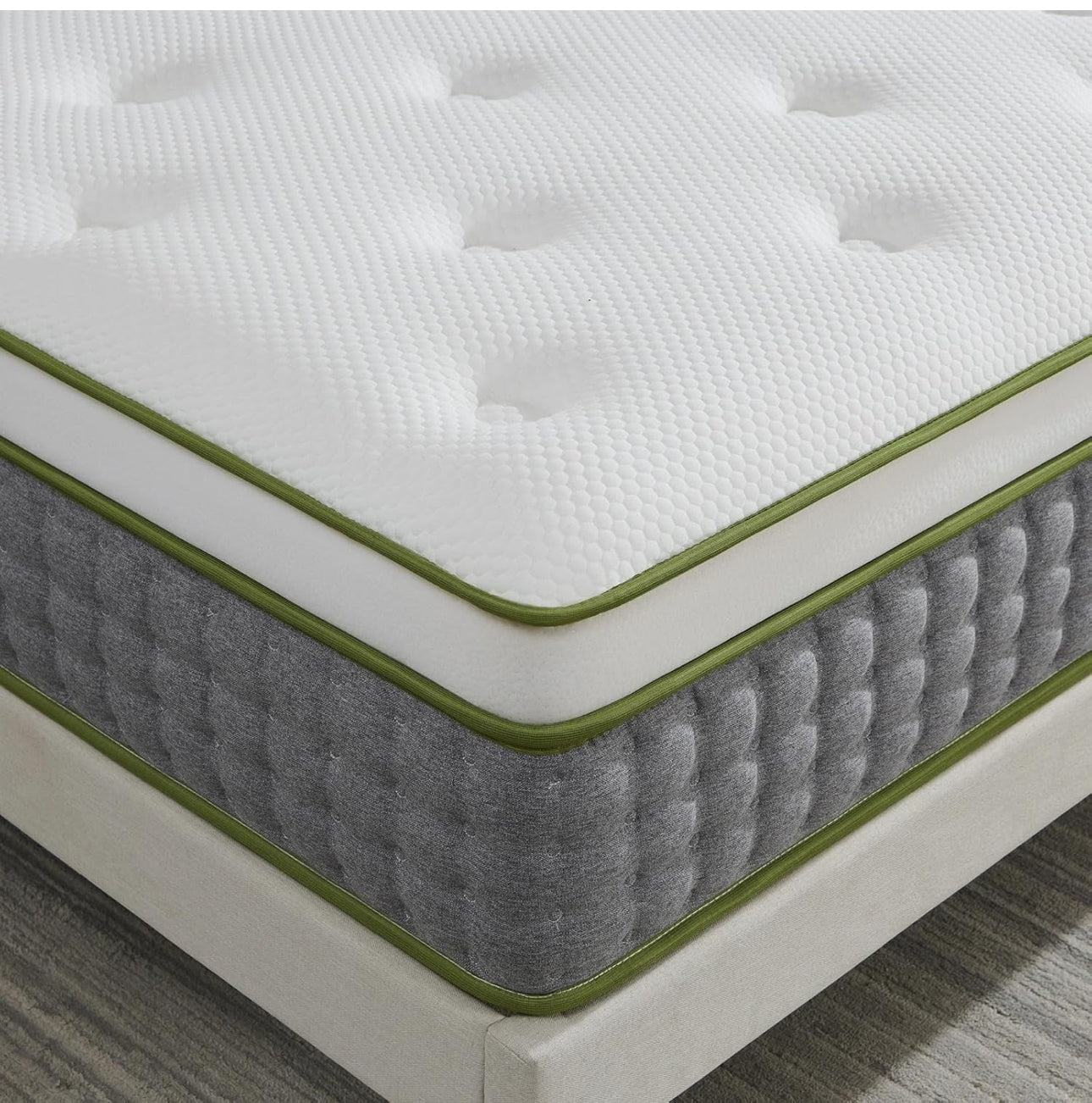 King Mattress,Hybrid Pocket Spring & Memory Foam,1