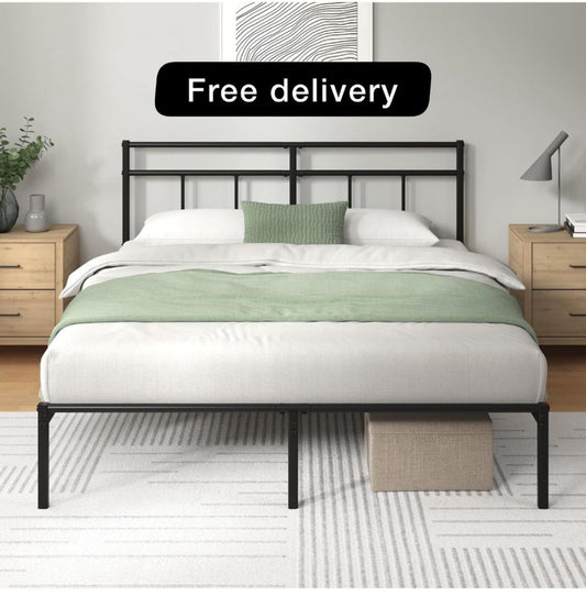 Double Bed Frame – Bed 190x135 cm
