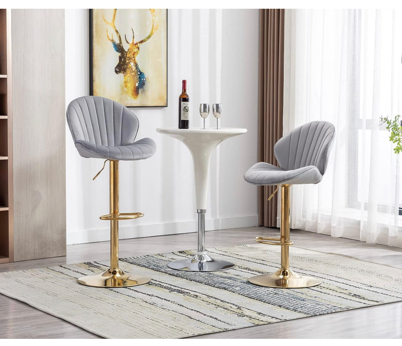 Velvet Bar Stools