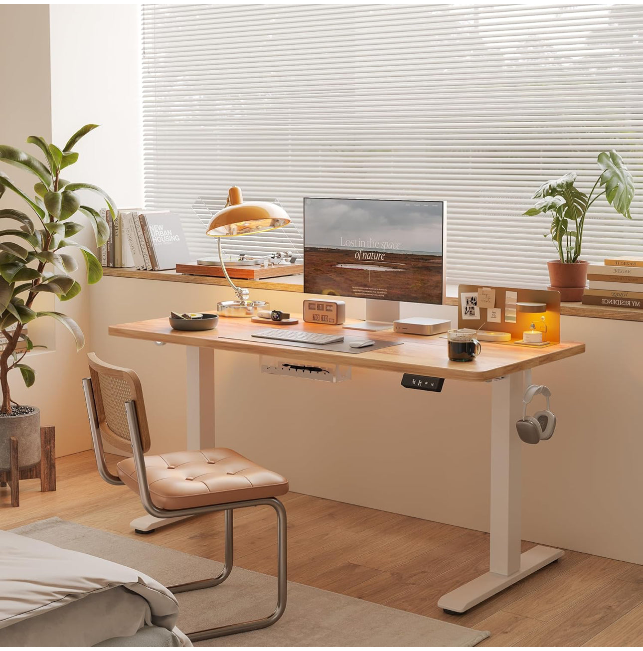 Height Adjustable Electric Standing Desk - 140x60
