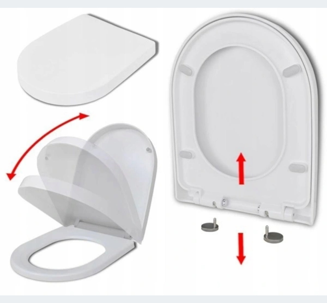 Toilet concealed set