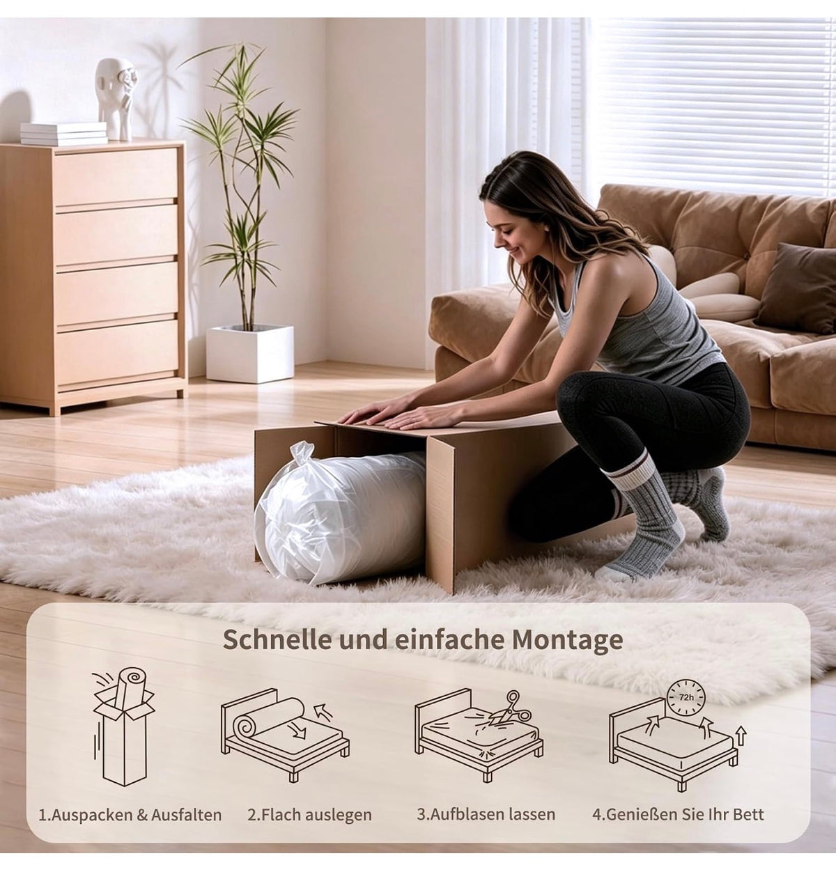 4FT6 Double Mattress,135x190x28cm Hybrid Pocket Sprung, Med Firm
7 Zone Pocket Springs, breathable cover, strong edge support, motion isolation, comfort foam layer