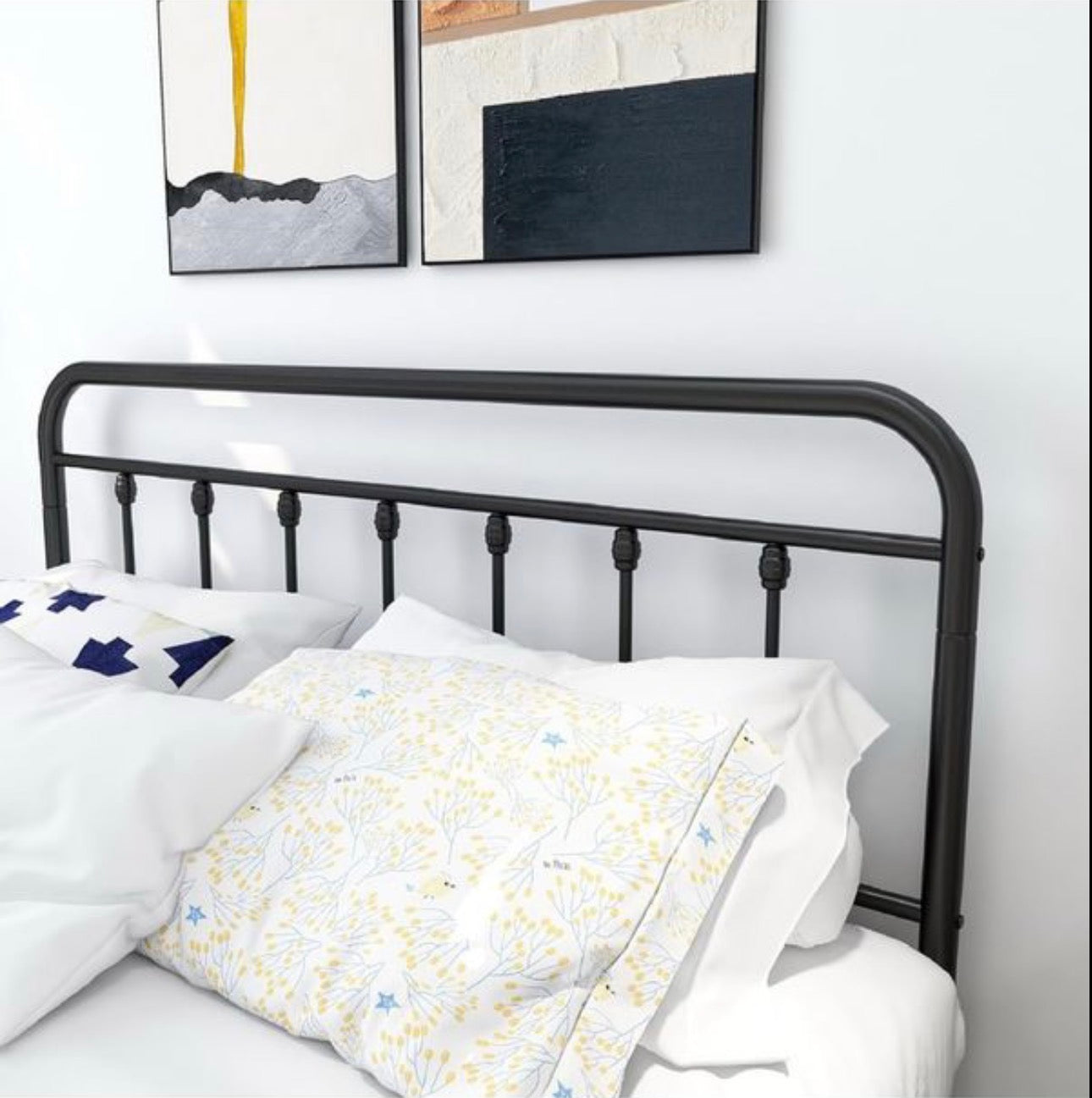 King Size Bed Frame with Headboard and Footboard S