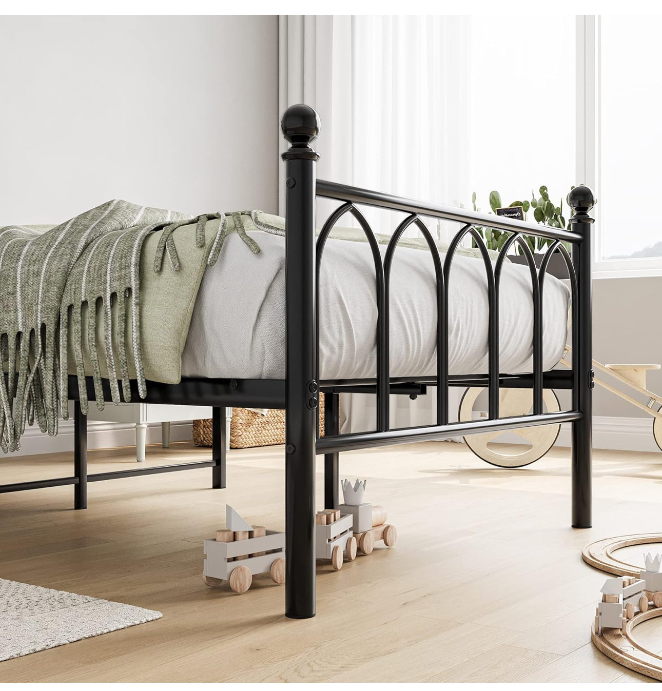 3ft Single Metal Bed