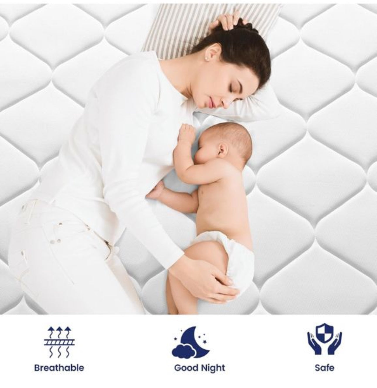 Small Double Mattress, 8.7 Inch Pocket Sprung Matt