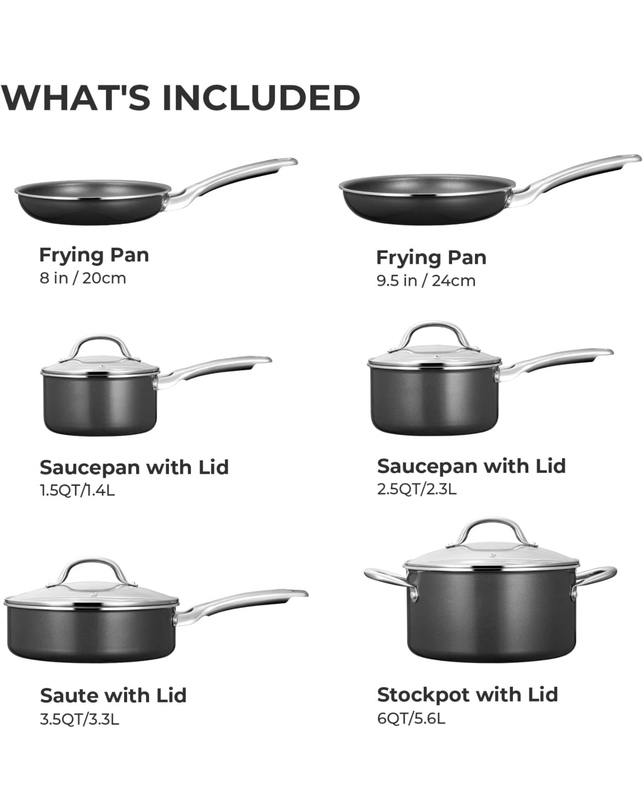 Pots and Pans Set