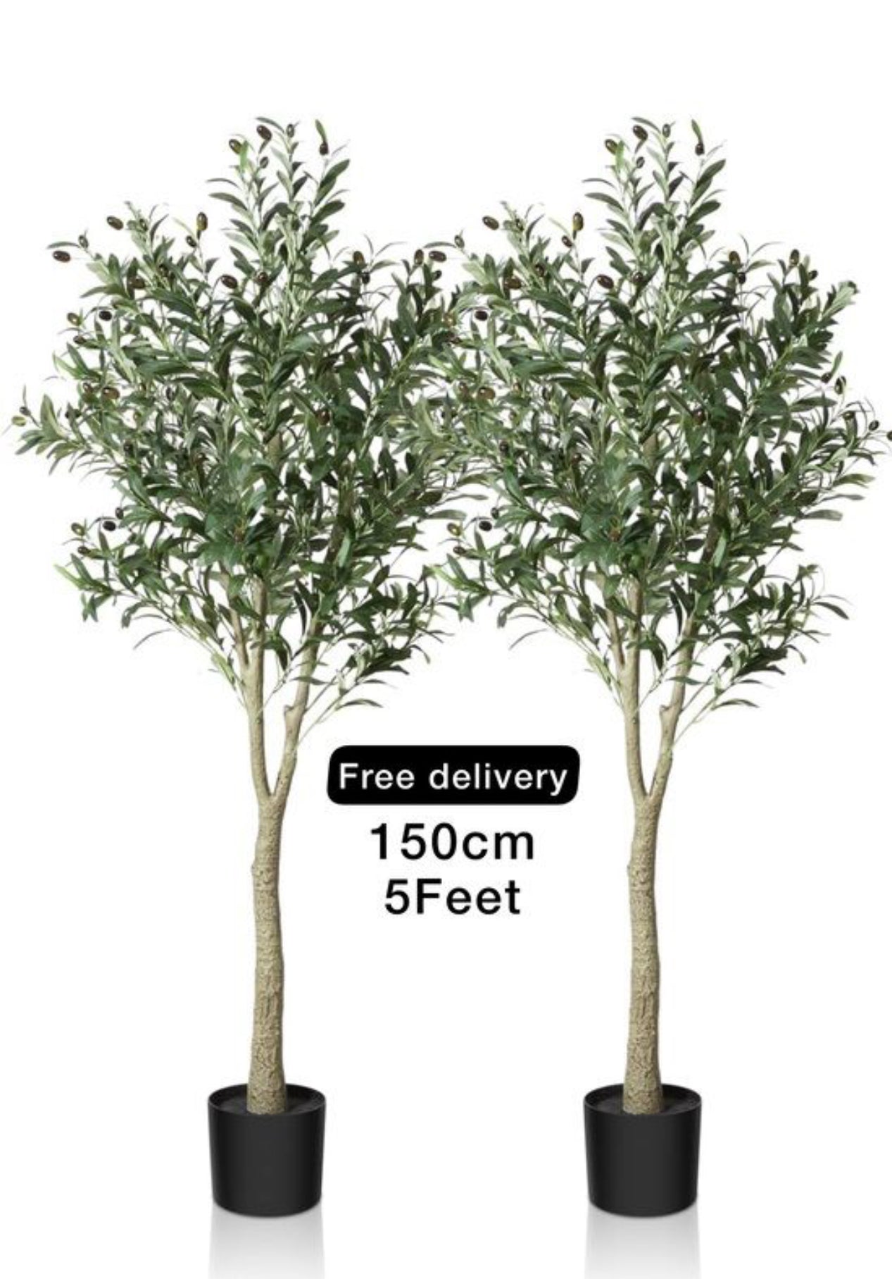 Artificial Olive Tree Plant 150 cm 2