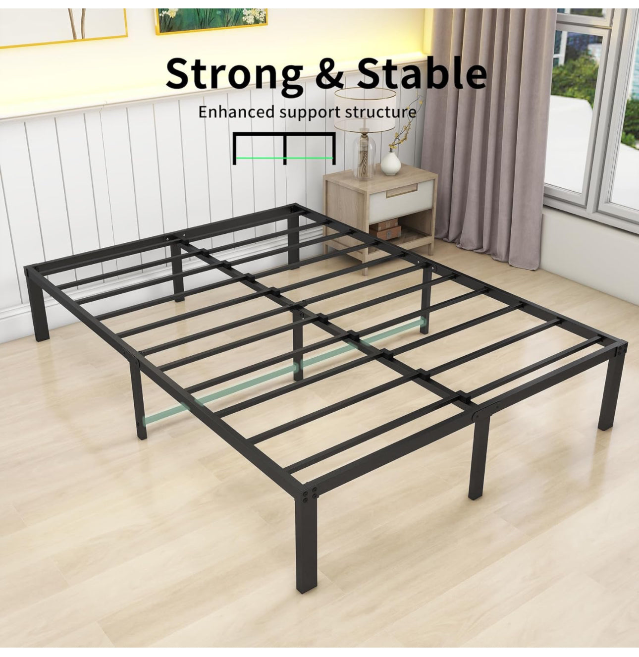 Double Bed Metal Bed Frame