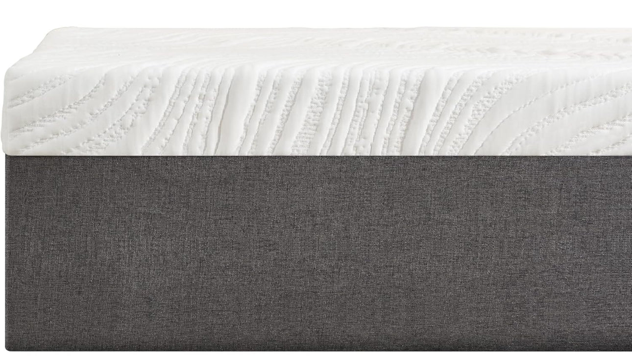 Mattresses, 25cm Super King Mattresses with Memory Foam and Anti-mite, Breathable, Removable Carved Cover