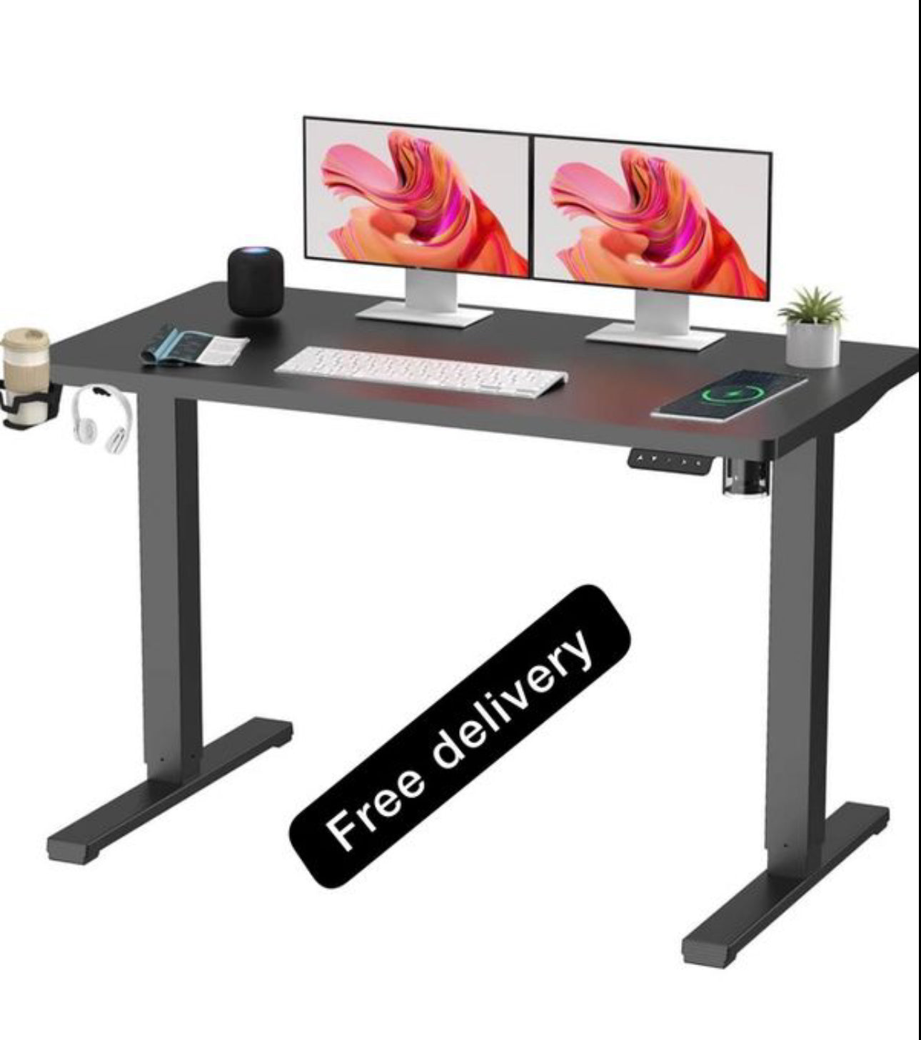 110 x 60 Electric Standing Desk