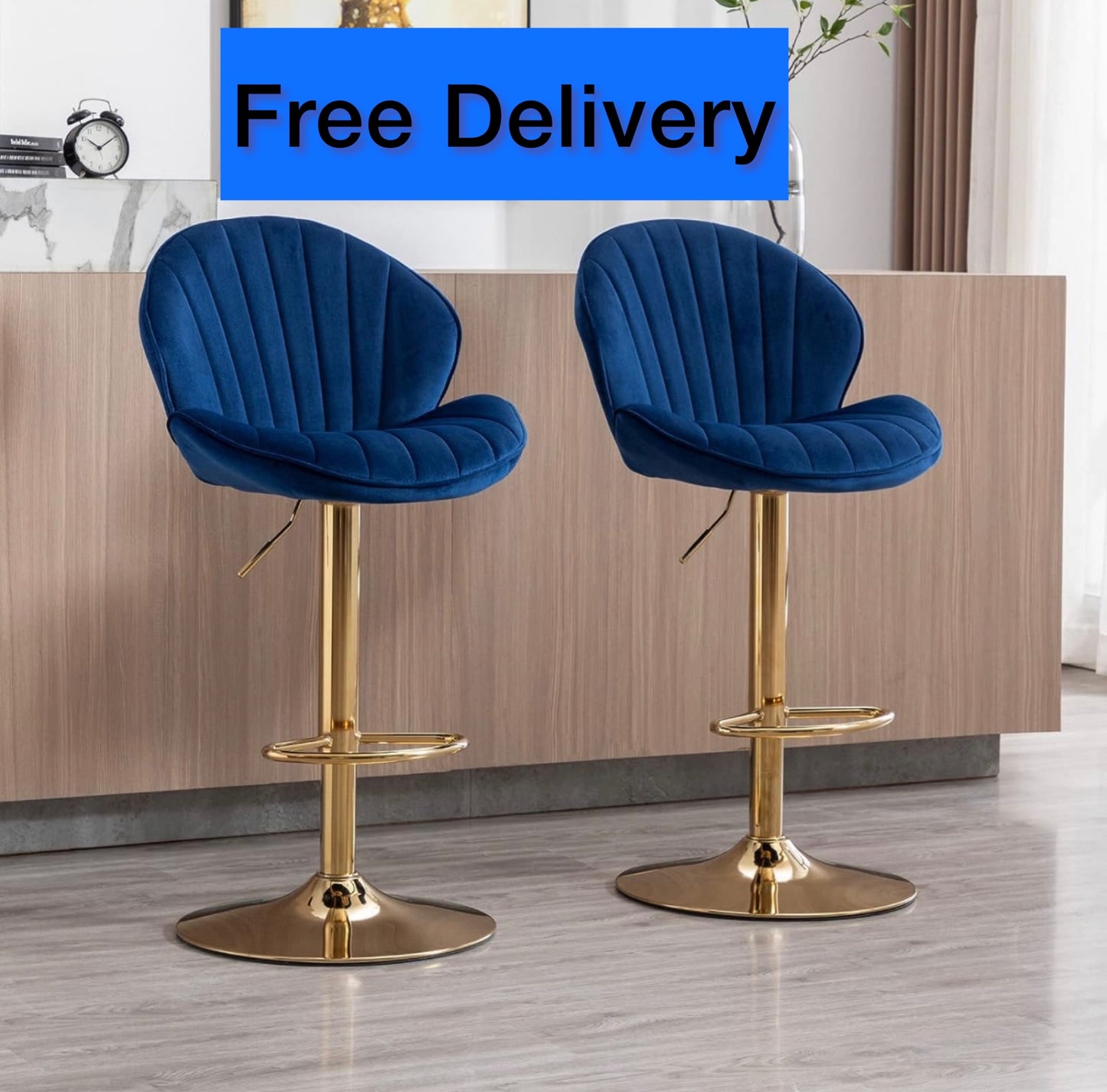 Velvet Bar Stools