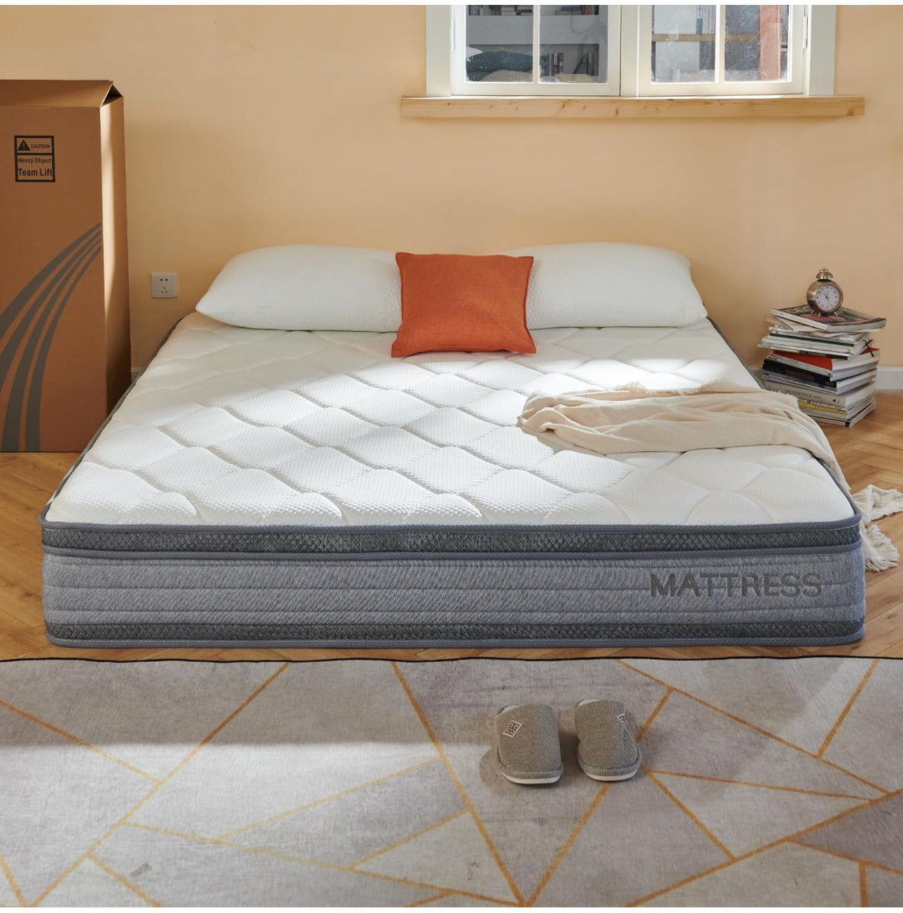 Single Mattress 3FT Hybrid Pocket Sprung Memory Foam