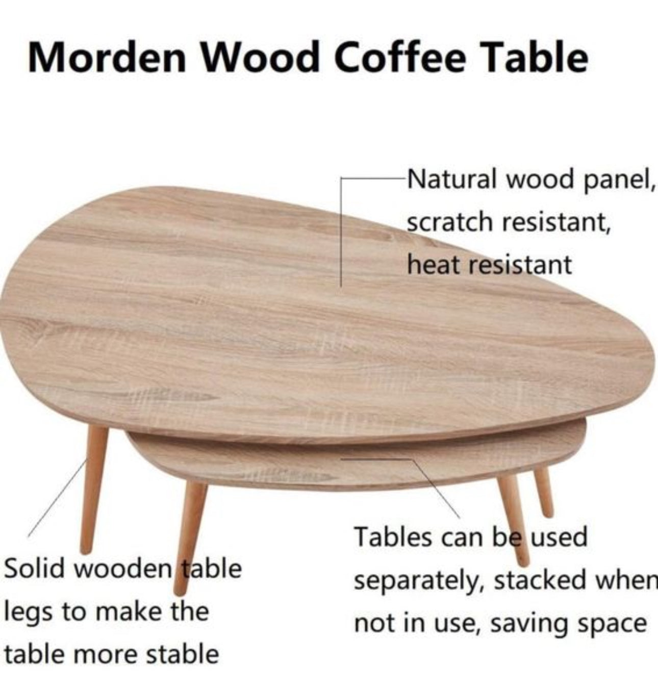 Coffee Table Set Nest of