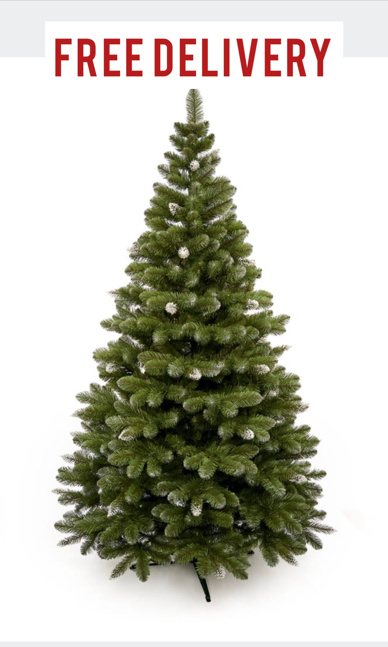 Christmas Tree 220 cm Frosty