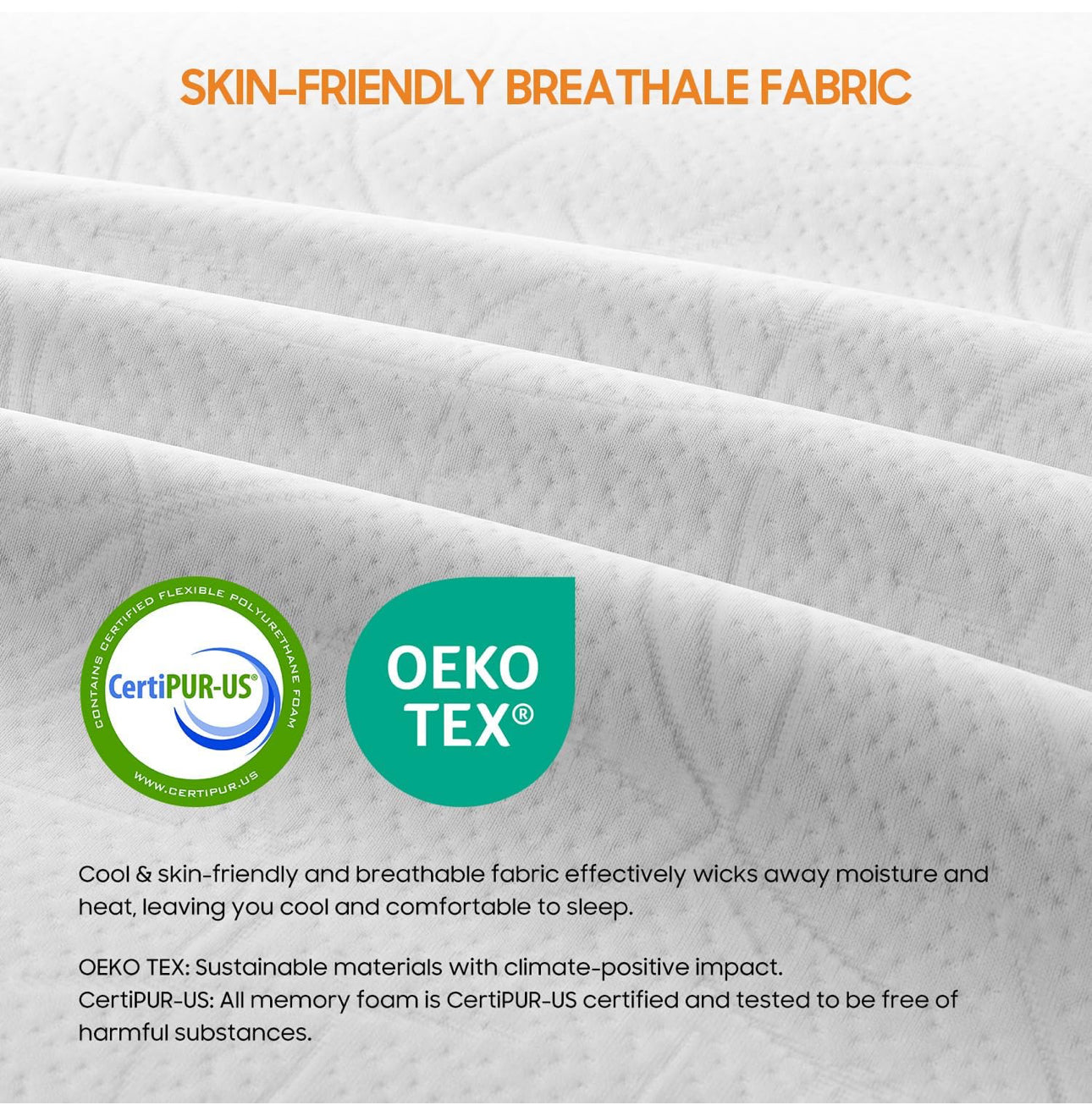 Double Mattresses 10.6Inch Hybrid Mattress Double Bed, Memory Foam Pocket Spring Mattresses Medium Firm