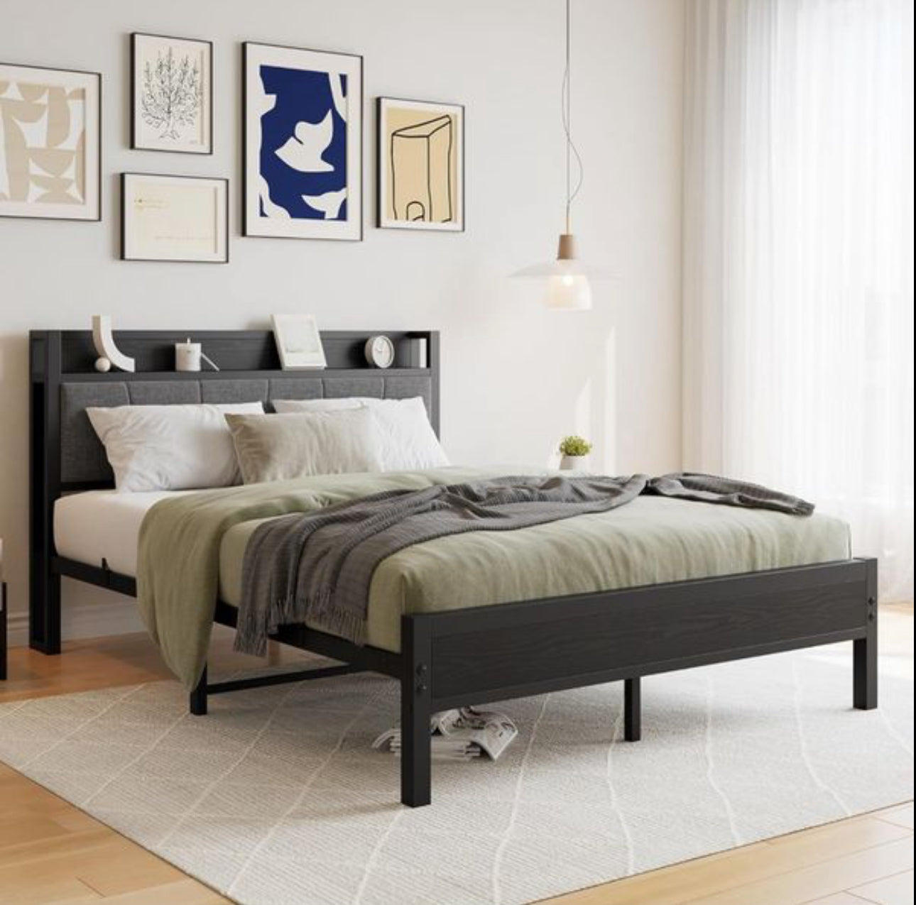 King Size Bed Frame Black