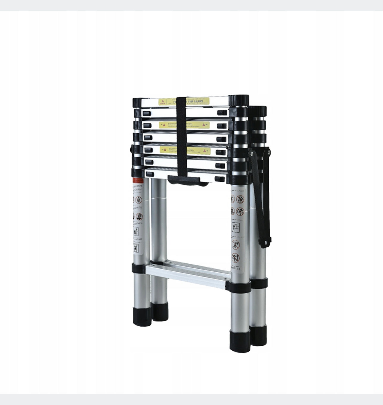 Ladder 2,3 m aluminum up to 150 kg