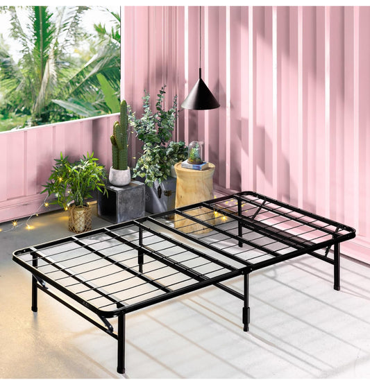 Zero Assembly Bed Frame - Single 90x190cm - 35cm Height - Metal