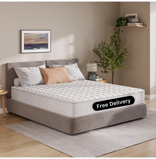 3FT Single Mattress, 10 Inch Hybrid Mattress with Breathable