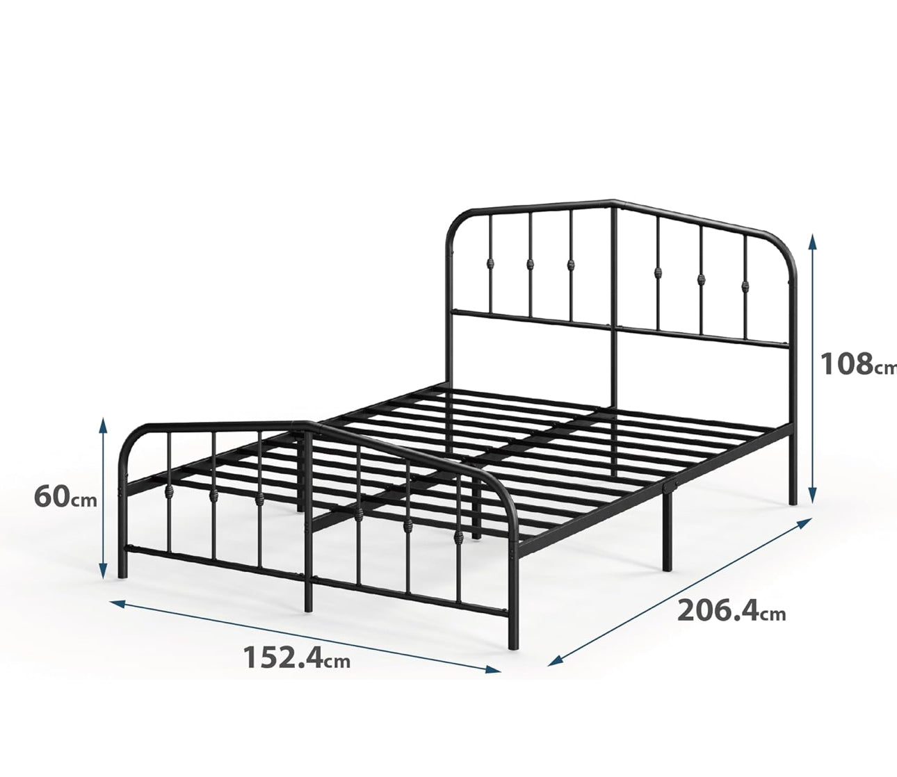 King size bed frame