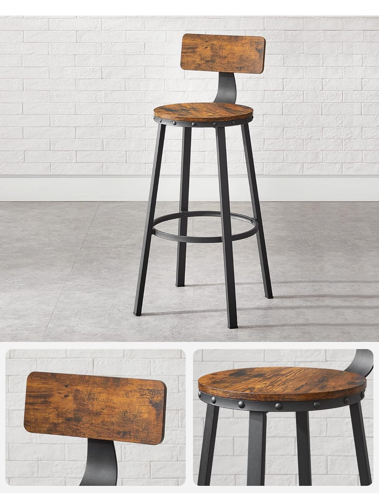 Bar Stools Set of 4