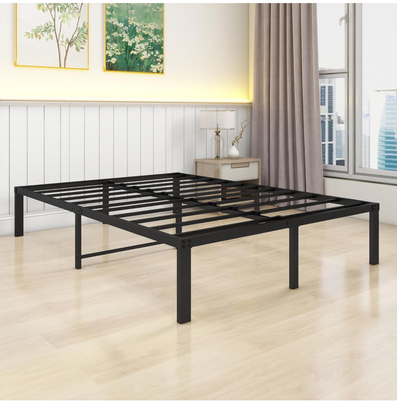 Double Bed Metal Bed Frame