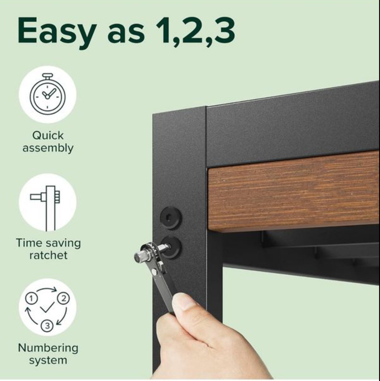 Super King Bed frame - Bed 180x200 cm