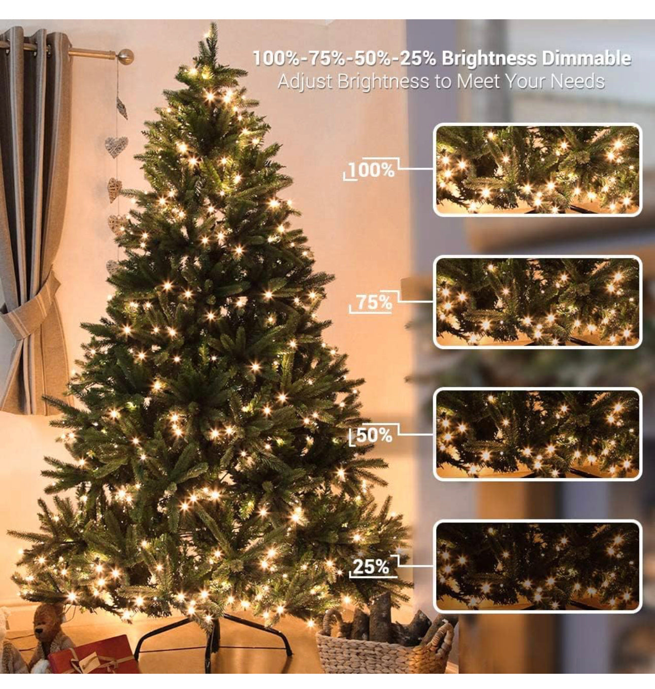 TREE LIGHTS 1000 LED 63m